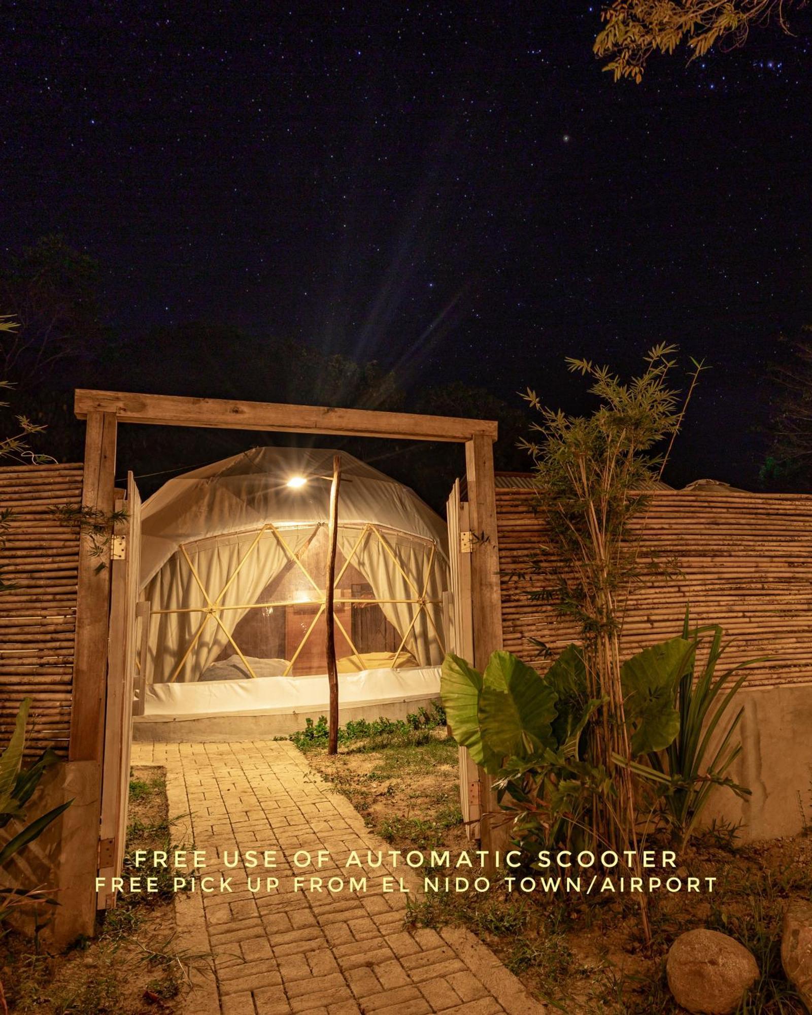 Domes And Dreams Lio Glamping Otel El Nido Dış mekan fotoğraf